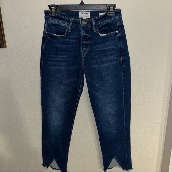 Frame Le High Straight Jeans Size 26 - Picture 1 of 8
